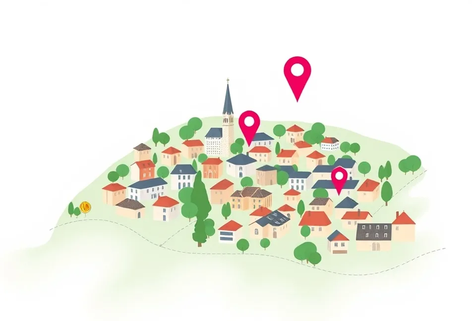 Carte du secteur d'intervention autour de Le Mée-sur-Seine (77350)